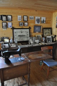 Interior of the Heritage House.